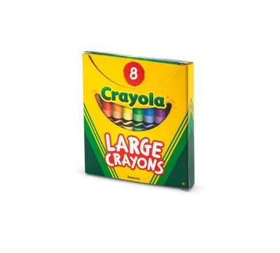 Crayola Classic Color Pack Crayons, Tuck Box, 8 Colors