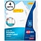 Avery Big Tab Print & Apply Label Dividers, 5-Tab, White, 4 Sets/Pack (14432)