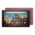 Amazon Fire HD 10 Tablet (9th Generation), 10.1 HD Display, WiFi, 64 GB, Plum (B07KD7CW5T)