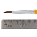 Crayola Watercolor Brush, Yellow, #2, 7/16, 12/Pk (05-1127-002)