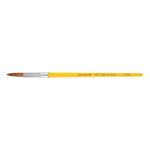 Crayola Watercolor Brush, #10, 15/16, 12/Pk (05-1127-010)