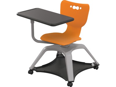 MooreCo Hierarchy Enroll Polypropylene School Chair, Orange (54325-Orange-NA-TN-SC)