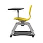 MooreCo Hierarchy Enroll Polypropylene School Chair, Yellow (54325-Yellow-NA-TN-SC)
