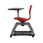 MooreCo Hierarchy Enroll Polypropylene School Chair, Red (54325-Red-NA-TN-SC)