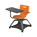 MooreCo Hierarchy Enroll Polypropylene School Chair, Orange (54325-Orange-WA-TN-SC)