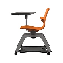 MooreCo Hierarchy Enroll Polypropylene School Chair, Orange (54325-Orange-WA-TN-SC)