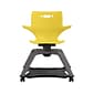 MooreCo Hierarchy Enroll Polypropylene School Chair, Yellow (54325-Yellow-WA-NN-SC)