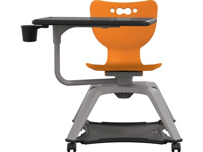 MooreCo Hierarchy Enroll Polypropylene School Chair, Orange (54325-Orange-NA-TC-SC)