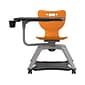 MooreCo Hierarchy Enroll Polypropylene School Chair, Orange (54325-Orange-NA-TC-SC)