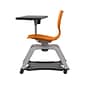 MooreCo Hierarchy Enroll Polypropylene School Chair, Orange (54325-Orange-NA-TC-SC)
