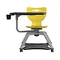 MooreCo Hierarchy Enroll Polypropylene School Chair, Yellow (54325-Yellow-NA-TC-SC)