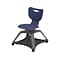 MooreCo Hierarchy Enroll Polypropylene School Chair, Navy (54325-Navy-NA-NN-SC)