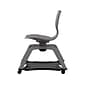 MooreCo Hierarchy Enroll Polypropylene School Chair, Cool Gray (54325-Gray-NA-NN-SC)