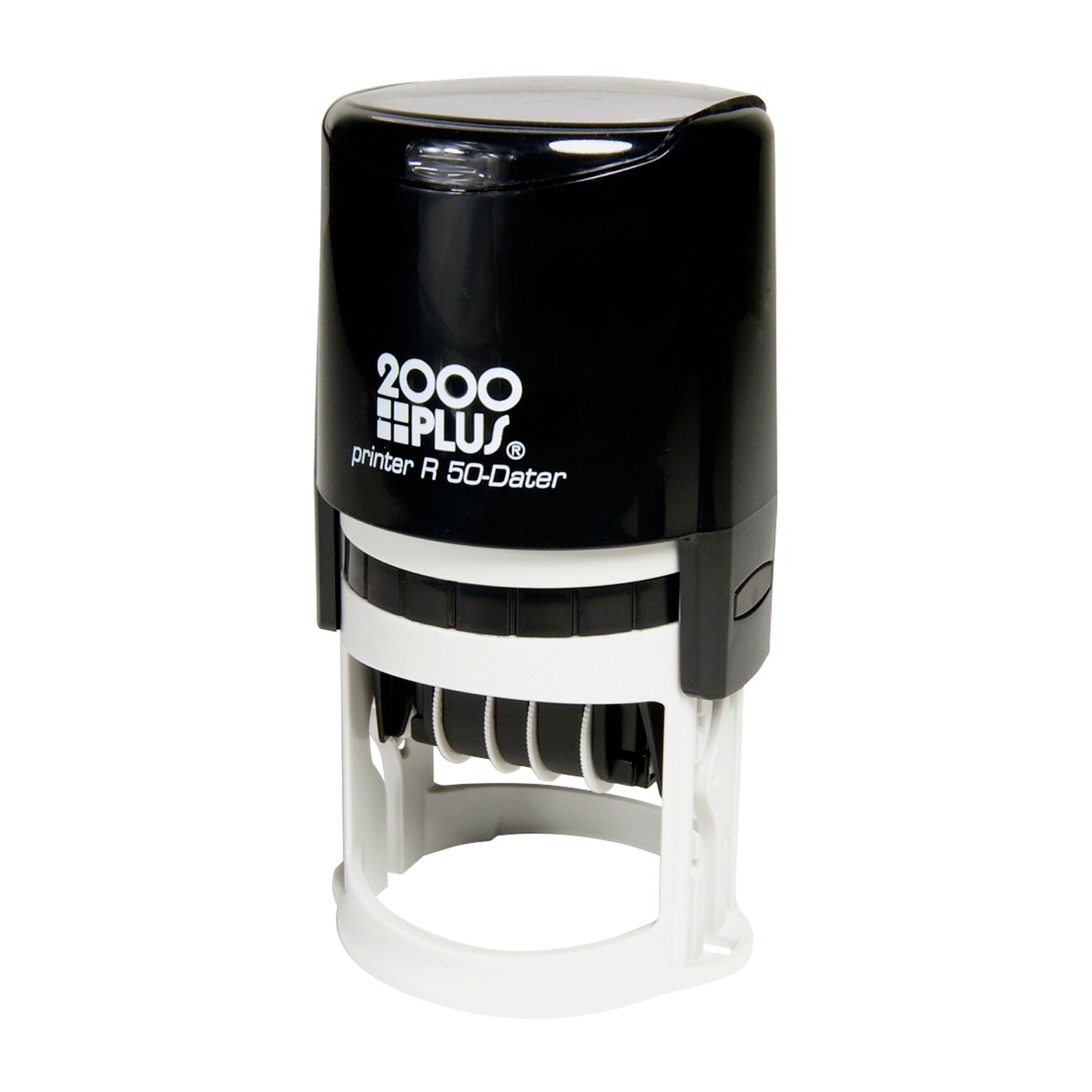Custom 2000 Plus® Self Inking R50 Light Duty Round Date Stamp, 1.94 Diameter