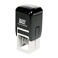 Custom 2000 Plus® Self Inking Q24 Economy Square Plastic Dater, 0.88 x 0.88