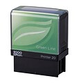 Custom 2000 Plus® Green Line Self-Inking Printer 20 Stamp, 0.5 x 1.44