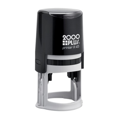 Custom 2000 Plus® Self-Inking Printer R45 Round Stamp, 1.69 Diameter