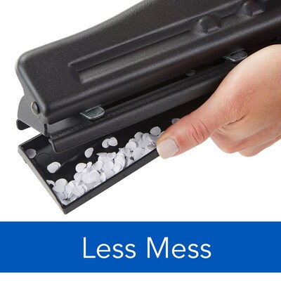 Swingline Commercial Adjustable Hole Punch, 11 Sheet Capacity, Black (A7074020)