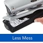 Swingline EasyView Desktop 3-Hole Punch, 12 Sheet Capacity, Silver/Black (A7074063)