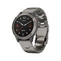 Garmin fenix 6 Sapphire Multisport GPS Watch, Titanium with Vented Titanium Bracelet (010-02158-22)
