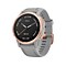 Garmin fenix 6S Sapphire Multisport GPS Watch, Rose Gold-Tone with Powder Gray Band (010-02159-20)