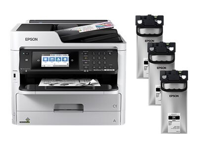 Epson WorkForce Pro WF-M5799 Supertank C11CG04201-LB USB, Wireless, Network Ready Black & White All-in-One Printer