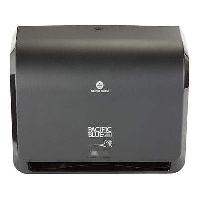 Pacific Blue Ultra Mini Automatic Touchless Hardwound Paper Towel Dispenser, Black (54518)