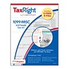 ComplyRight TaxRight 2021 1099-MISC 4-Part Laser Tax Form Kit with Software and Envelopes, 50/Pack (