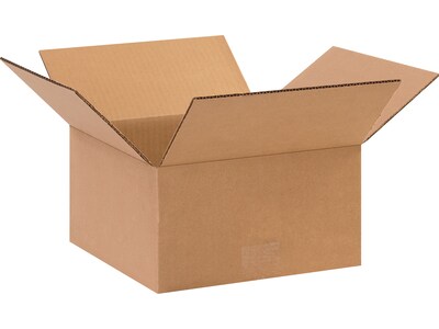 6 x 6 x 3 Moving Box, 200#, Kraft, 25/Bundle (663)