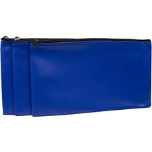 CONTROLTEK Multi-Purpose Bag, 1 Compartment, Blue, 3/Pack (530495)