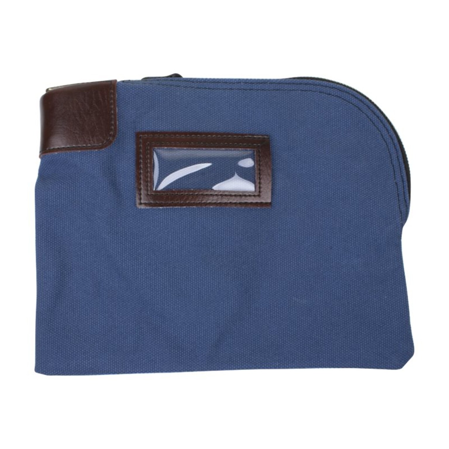 CONTROLTEK Nylon Deposit Bag, 1 Compartment, Blue (530980)