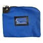 CONTROLTEK Bank Deposit Bag, 1 Compartment, Blue (530312)