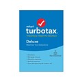 Intuit TurboTax Deluxe Fed, E-File, and State 2019 for 1 User, Mac, Download (0607304)