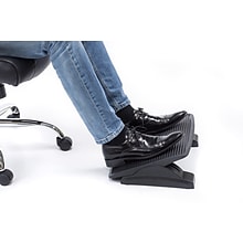 Mount-It! Tilt Adjustable Footrest, Black (MI-7804)