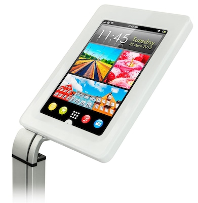 Mount-It! Tablet Floor Stand with Lockable Enclosure for iPad 2, 3, iPad Air, iPad Air 2, and 7-11 Tablets (MI-3780)