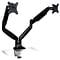 Mount-It! Height Adjustable Dual Monitor Desk Mount Arms for 13 to 32 Monitors, Black (MI-1772-BLA