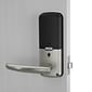 Lockly PGD 628F SN Secure Plus Commercial Smart Latch Door Lock with Fingerprint Access & Touchscreen Lockset, Satin Nickel