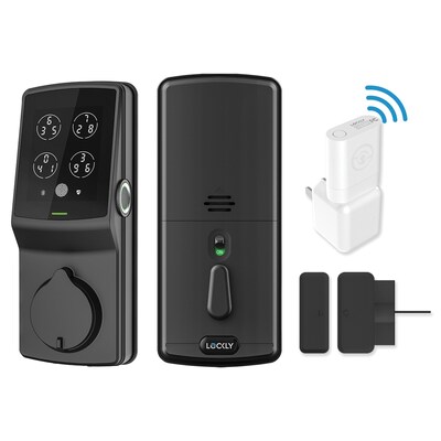 Lockly PGD 728W MB Secure Pro Deadbolt Edition Commercial Fingerprint Access & Touchscreen Smart Loc