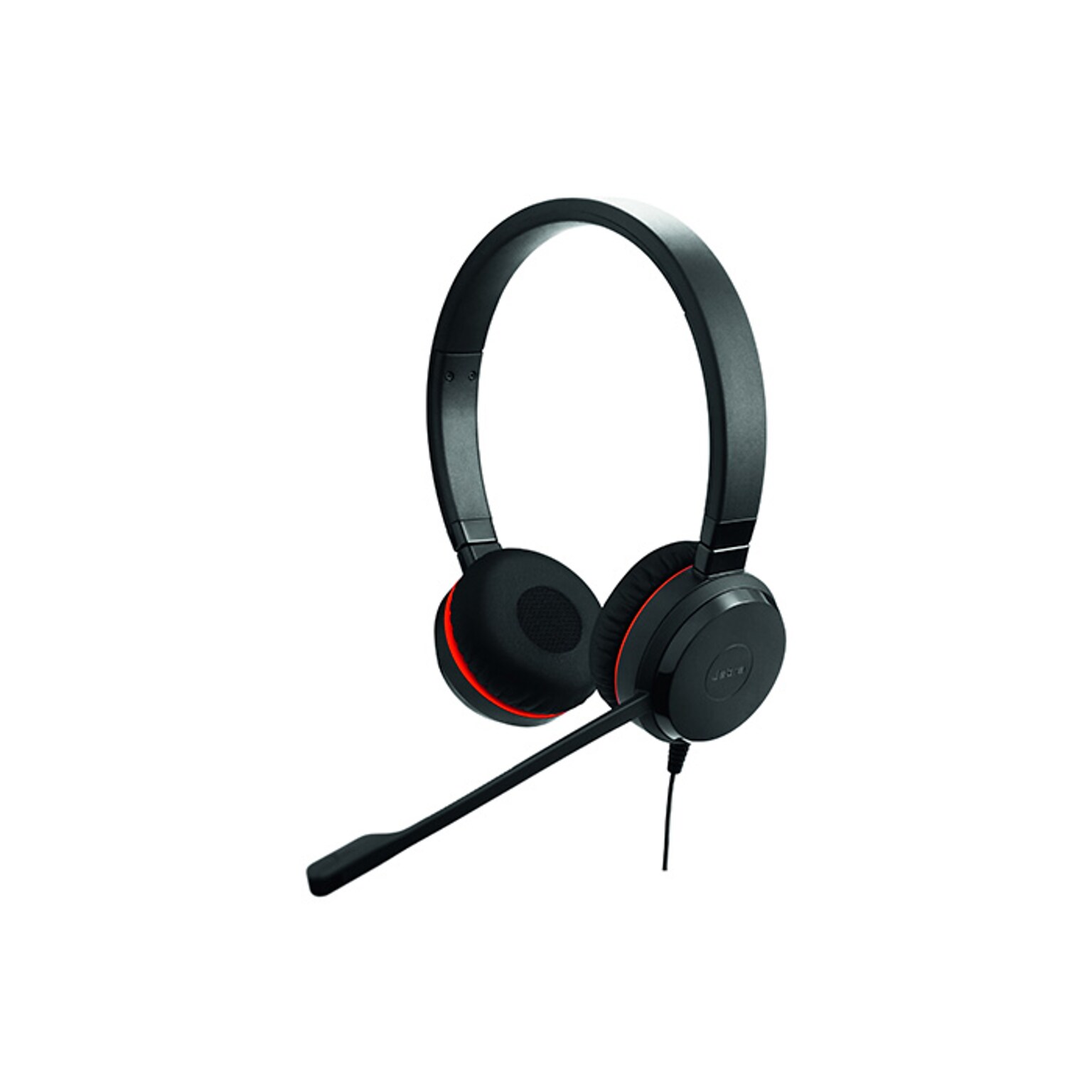 Jabra Evolve 20SE MS Stereo Noise Canceling Computer Headset, Over-the-Head, Black (4999-823-309)