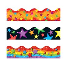 TREND Enterprises, Inc. Terrific Trimmers 39 x 2.25 Borders, Stars 12/Pack (T09211)