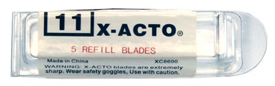 X-acto® Graphic Knife, Refill Blades, 5 blades