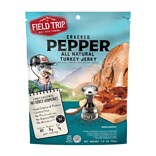 Field Trip Cracked Pepper Turkey Jerky, 1 Oz., 12/Carton (FLD00508)