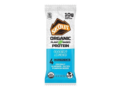 Skout Backcountry Organic Gluten Free Coconut Almond Protein Bar, 1.94 oz., 12 Bars/Box (SKO00227)