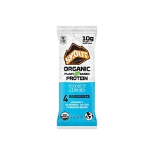 Skout Backcountry Organic Gluten Free Coconut Almond Protein Bar, 1.94 oz., 12 Bars/Box (SKO00227)