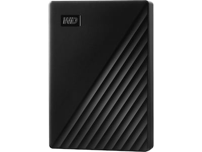 WD My Passport 4TB USB 3.2 Gen 1 External Hard Drive, Black (WDBPKJ0040BBK-WESN)