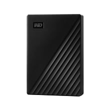 WD My Passport 4TB USB 3.2 Gen 1 External Hard Drive, Black (WDBPKJ0040BBK-WESN)