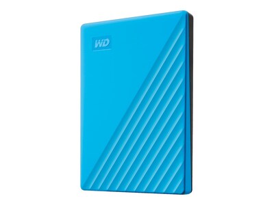 WD My Passport 2TB USB 3.2 Gen 1 External Hard Drive, Sky (WDBYVG0020BBL-WESN)