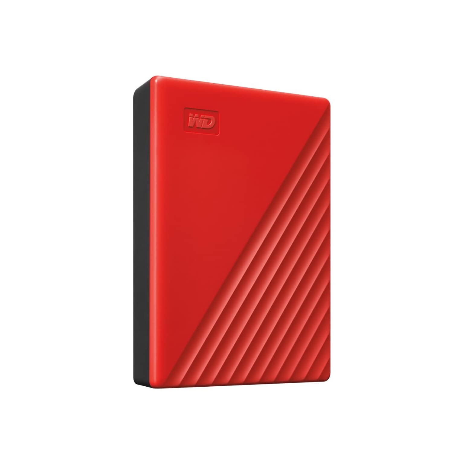 WD My Passport 4TB USB 3.2 Gen 1 External Hard Drive, Red (WDBPKJ0040BRD-WESN)