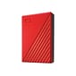 WD My Passport 4TB USB 3.2 Gen 1 External Hard Drive, Red (WDBPKJ0040BRD-WESN)