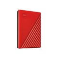 WD My Passport 2TB USB 3.2 Gen 1 External Hard Drive, Red (WDBYVG0020BRD-WESN)